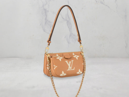 Louis Vuitton &#8211; MULTI POCHETTE ACCESSOIRES - Noir - Cuir bicolore