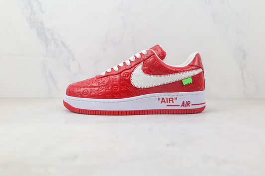 Louis Vuitton Nike Air Force 1 by Virgil Abloh - Rouge