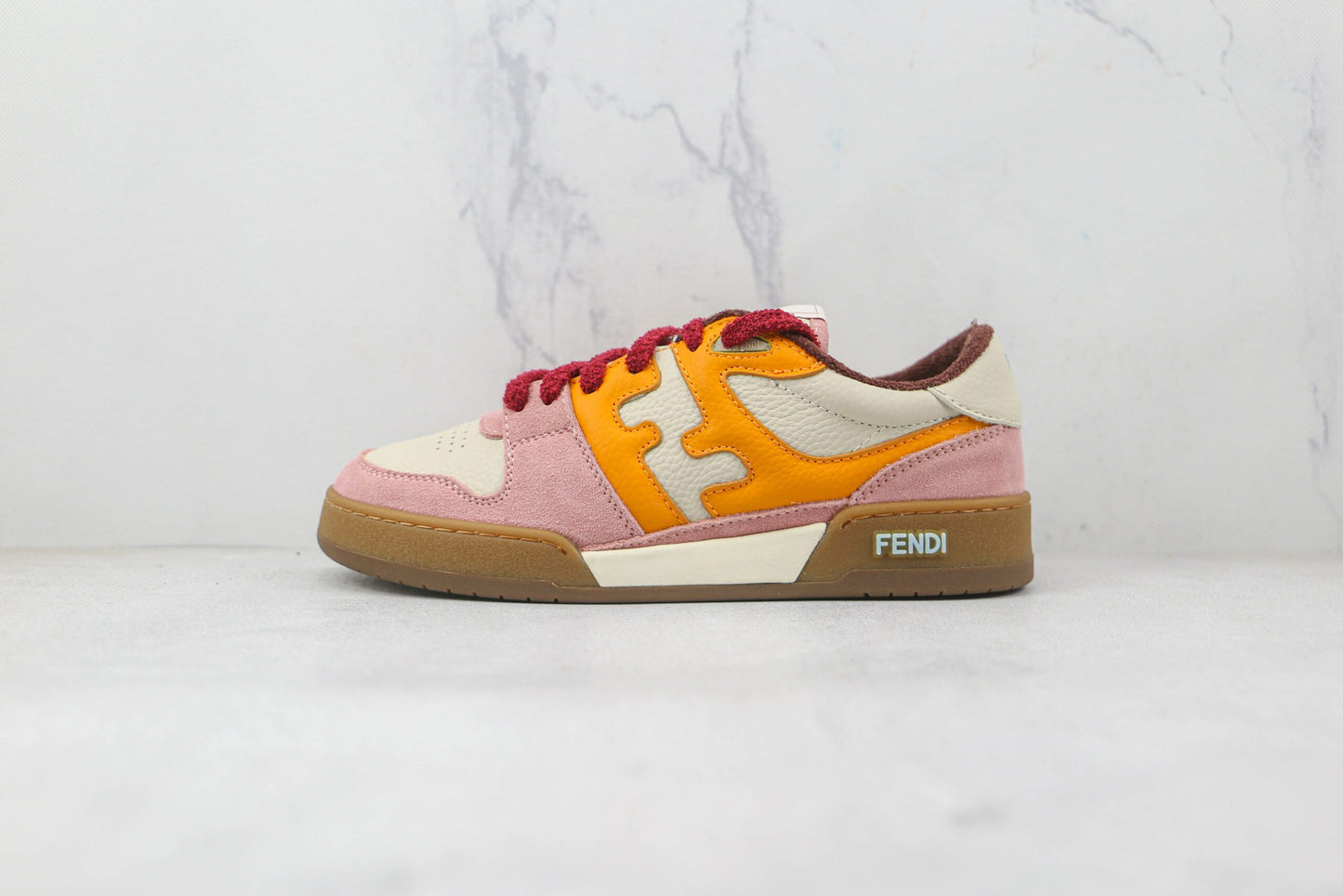 Fendi Match Low Tops - Rose