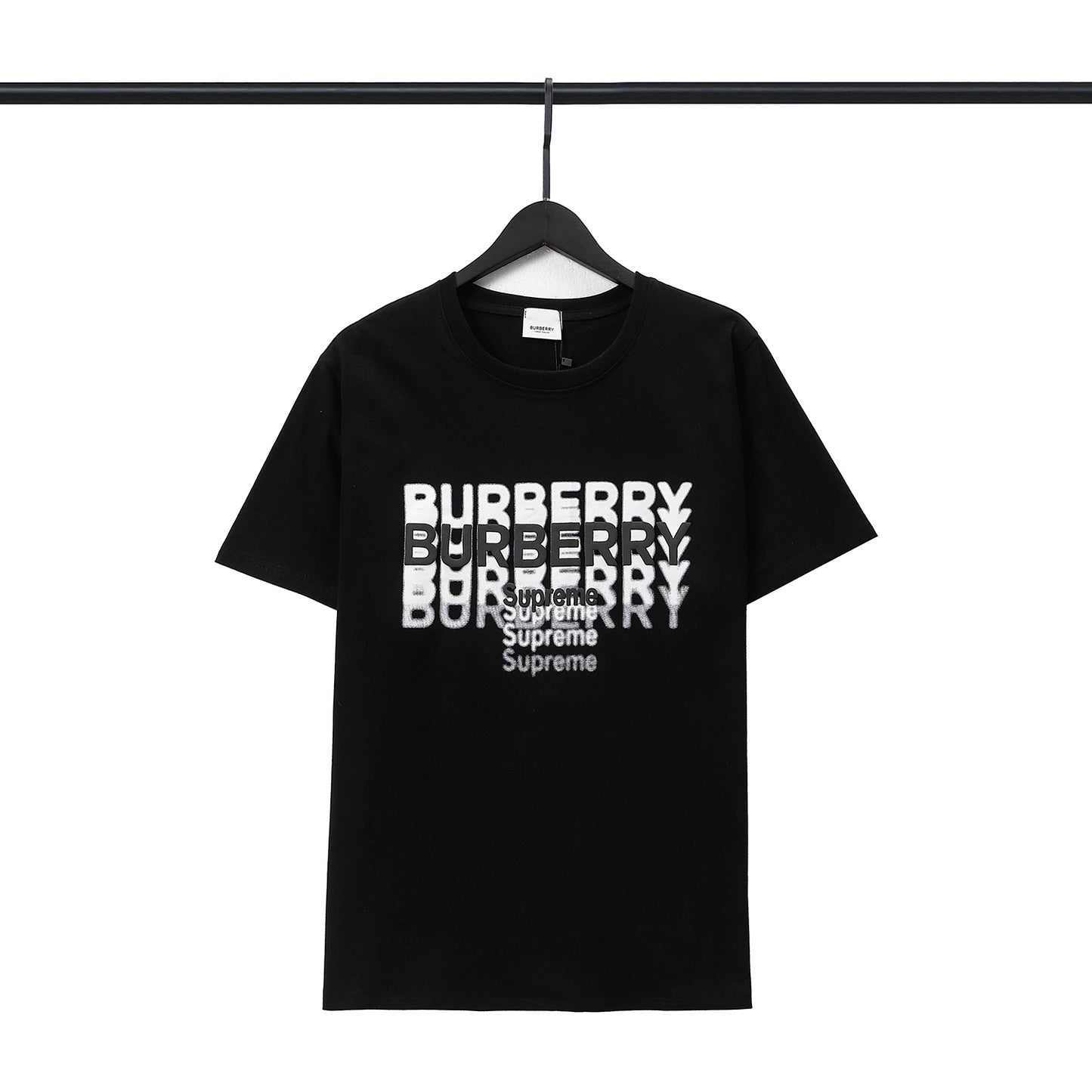 T shirt Burberry x Supreme - Blanc