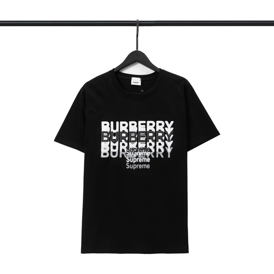 T shirt Burberry x Supreme - Blanc