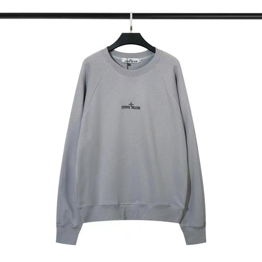 Pull Stone Island - Gris