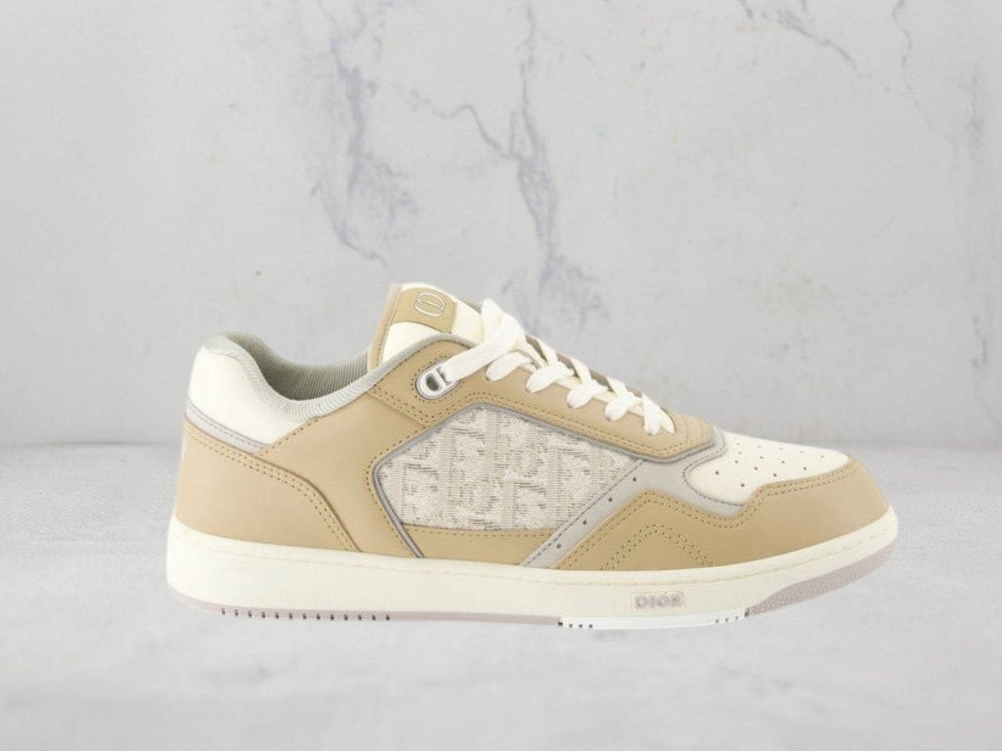 Sneaker Dior B27 Basse - Blanc / Gris