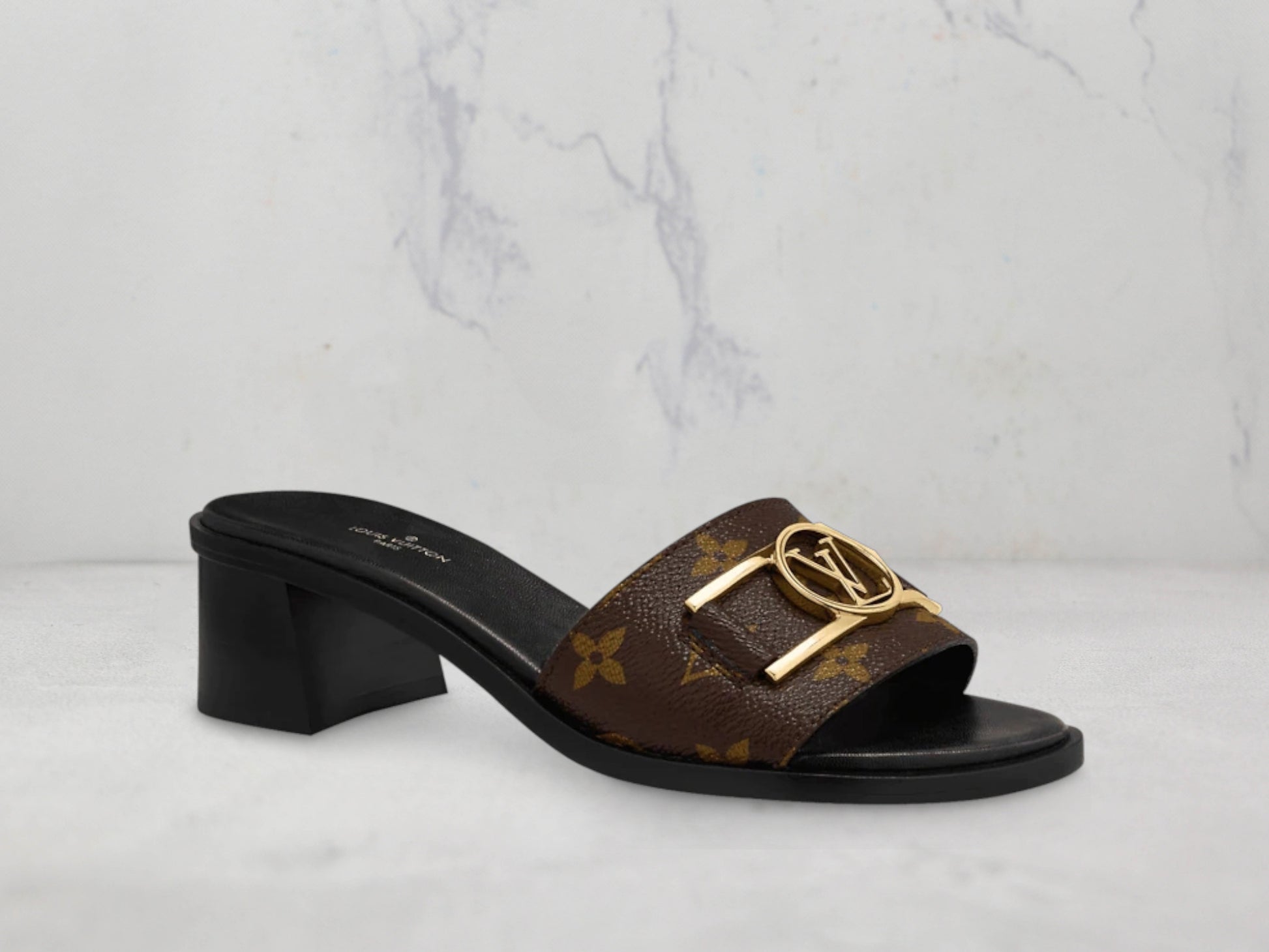 Mules Lock It Louis Vuitton