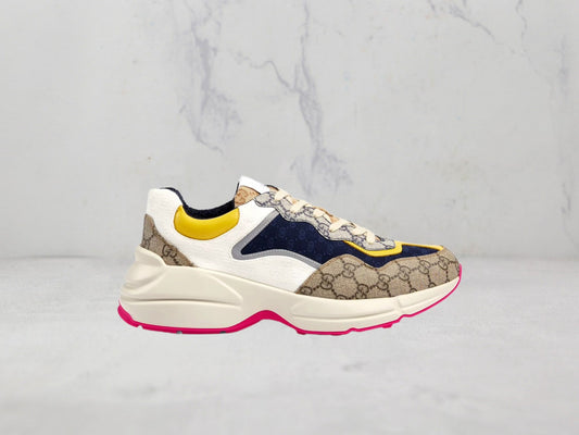 Gucci Basket Rhyton toile Original - Blanc / Beige