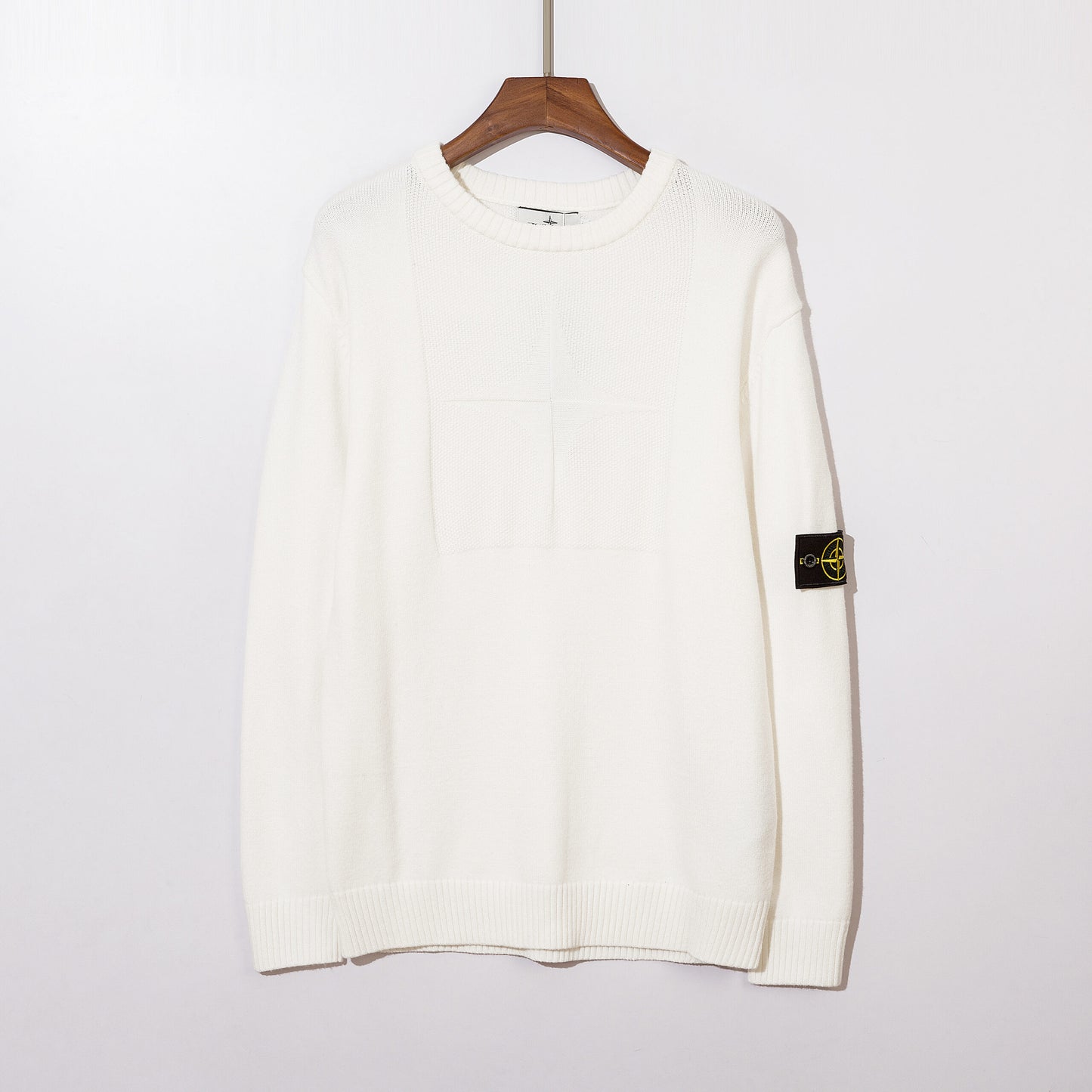 Pull Stone Island - Blanc