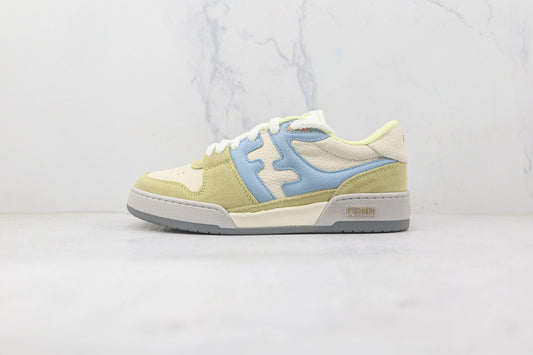 Fendi Match Low Tops - Bleu