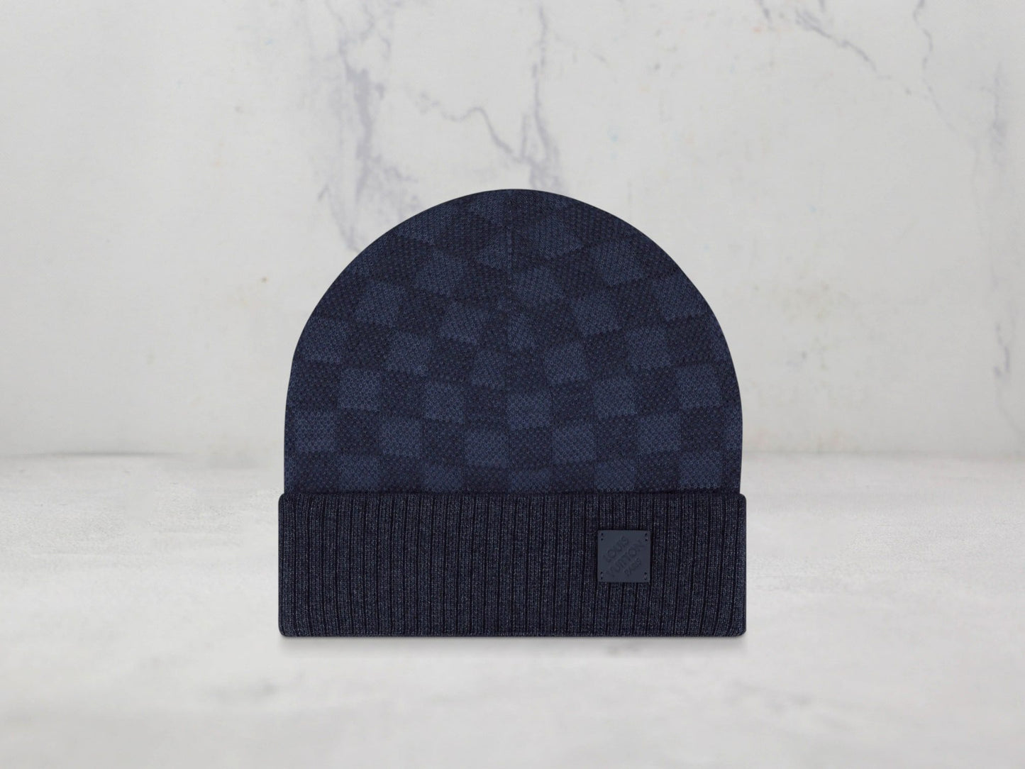 Bonnet Louis Vuitton Néo Petit damier - Bleu