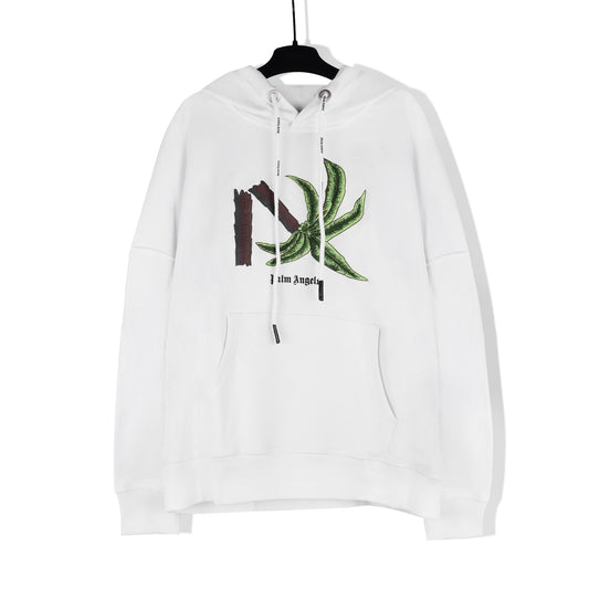 Pull à capuche Palm Angels - Blanc