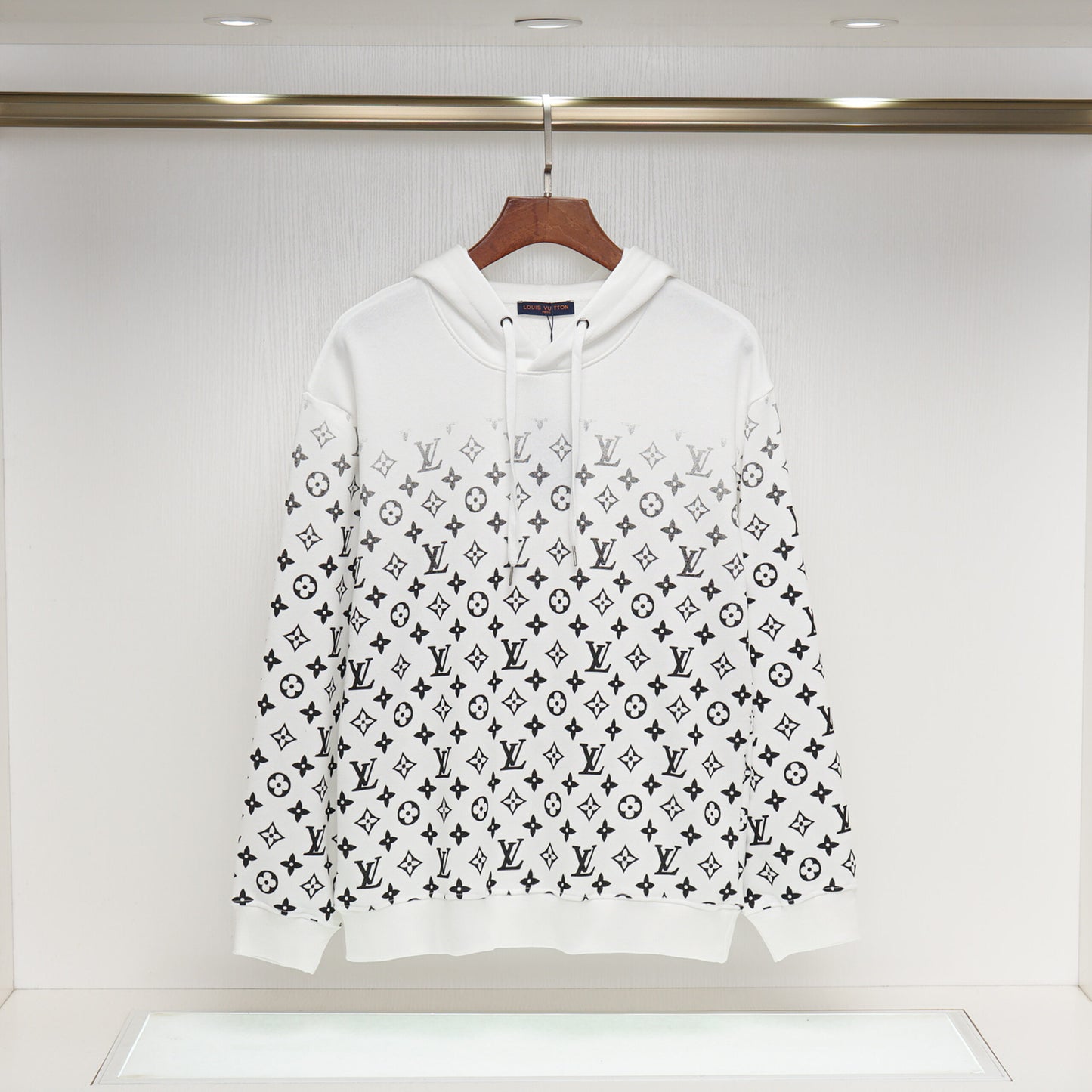 Pull à capuche Louis Vuitton - Blanc
