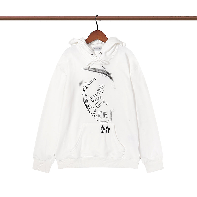 Pull à capuche Moncler - Blanc