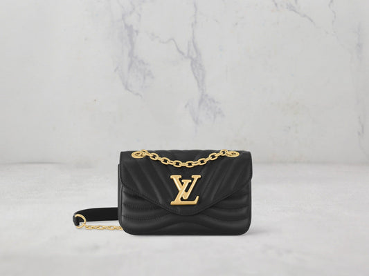 Louis Vuitton &#8211; SAC CHAÎNE NEW WAVE - MM - Beige