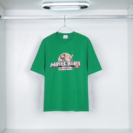 T shirt Burberry x Minecraft - Vert