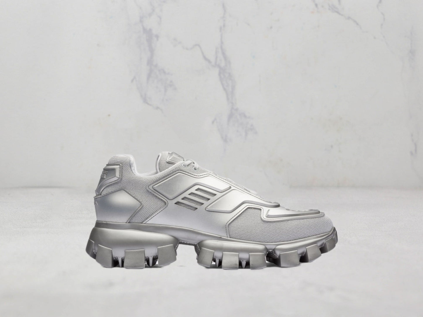 Baskets Prada Cloudbust Thunder Tissu - Gris