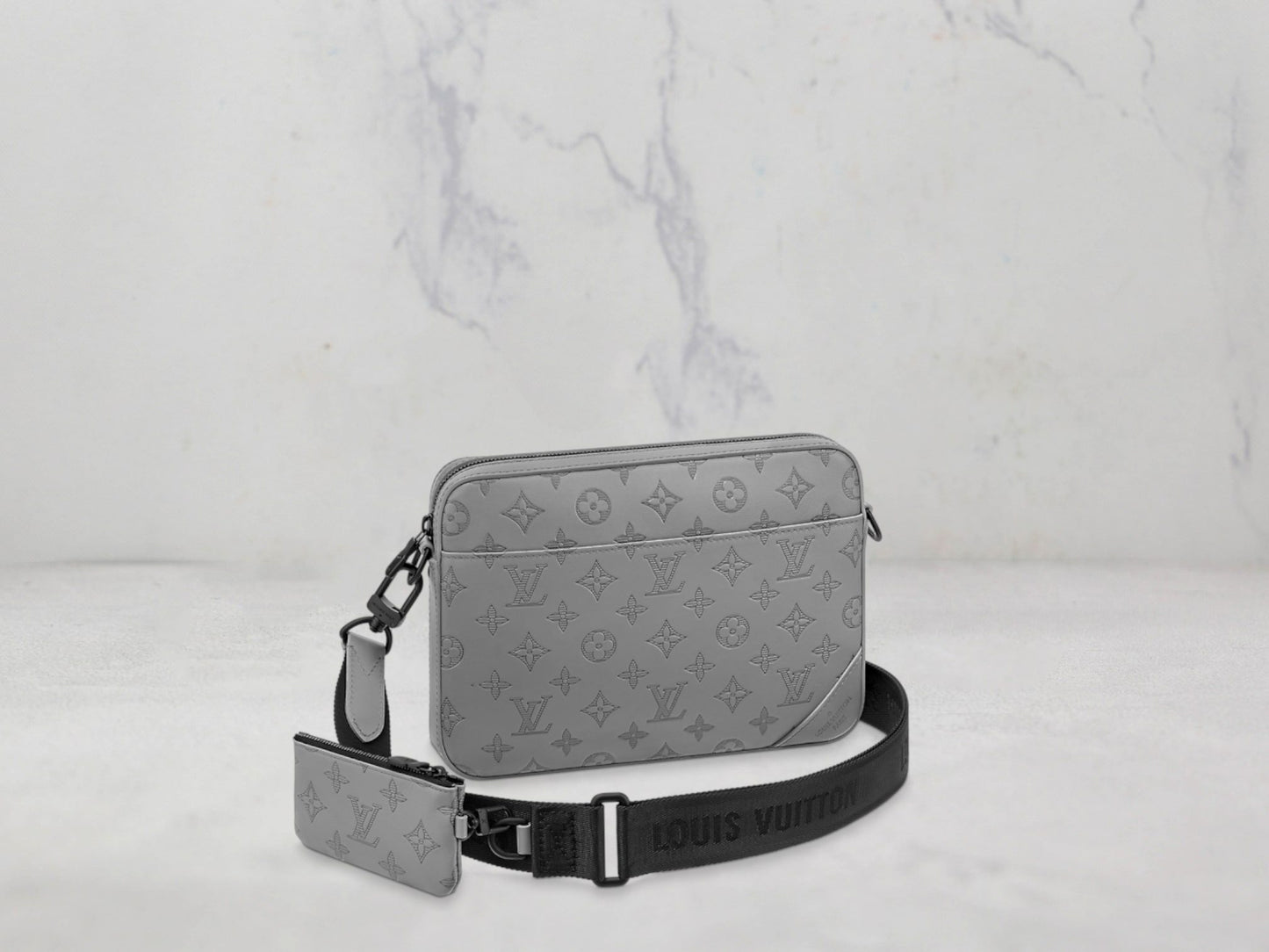 Louis Vuitton &#8211; SAC DUO MESSENGER Monogram Shadow