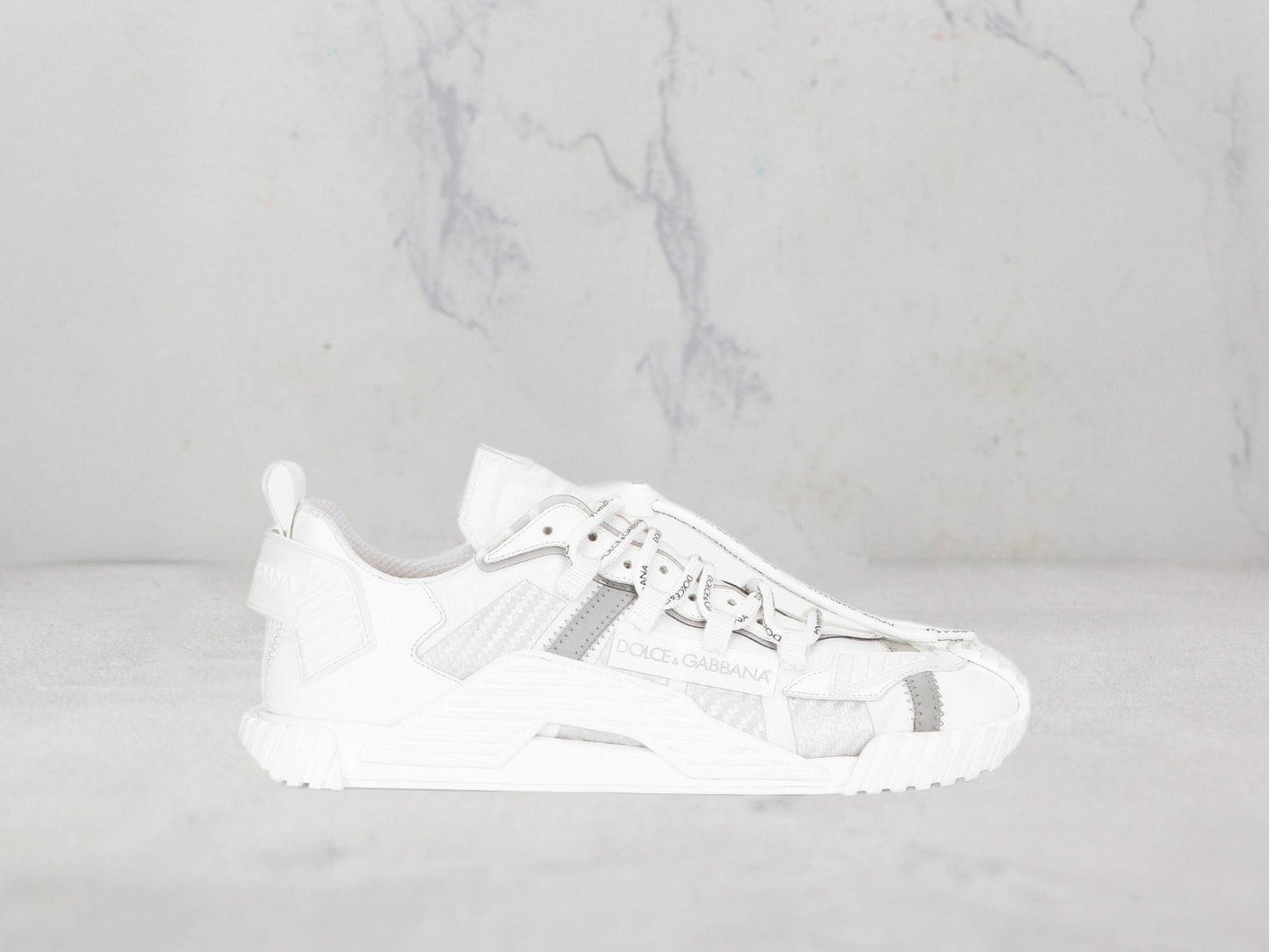 Dolce &amp; Gabbana Sneaker NS1 Blanche - Marron