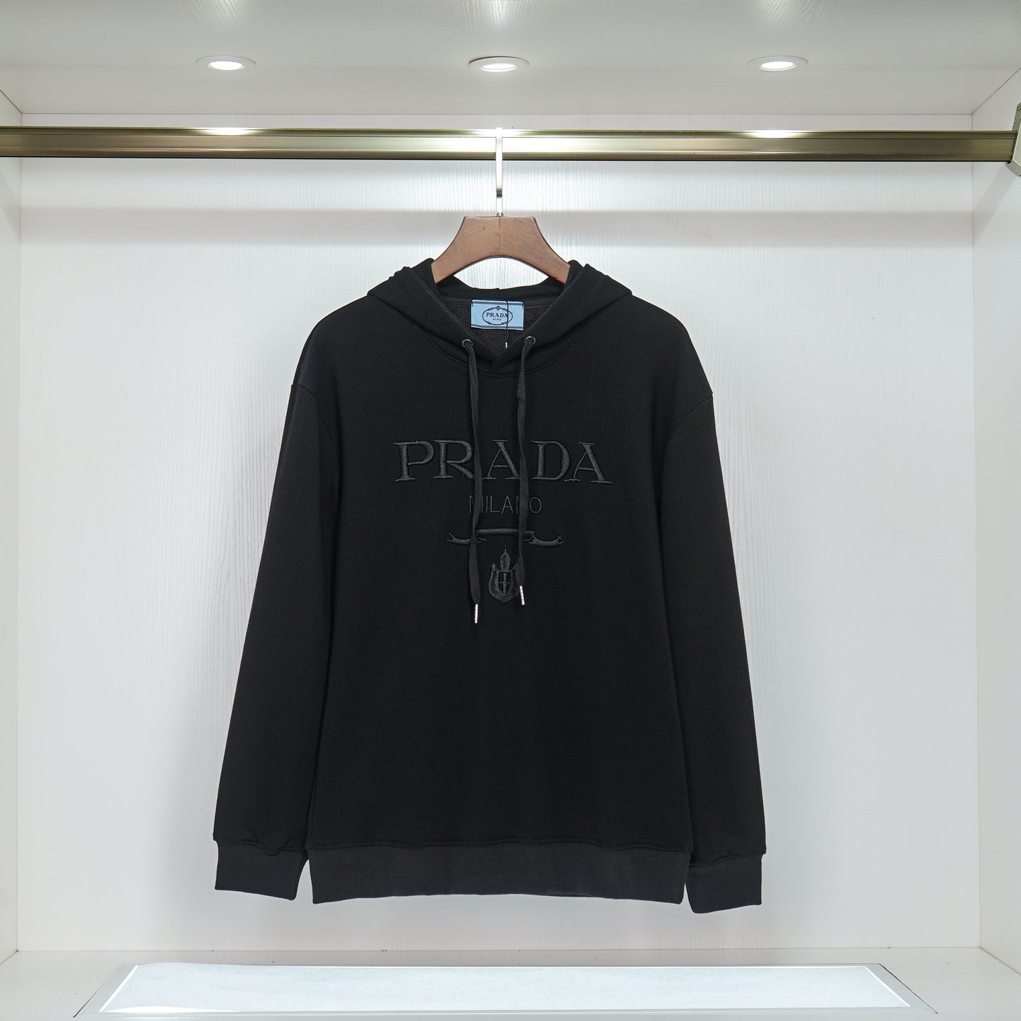 Pull à capuche Prada - Blanc