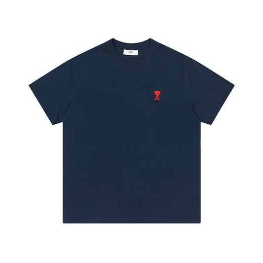 T shirt AMI - Bleu marine