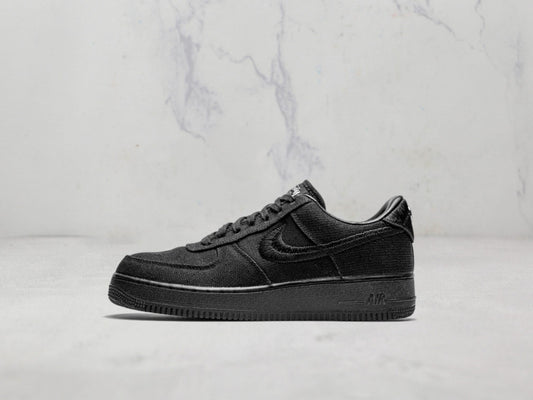 Nike Air Force 1 Low Stussy Fossil - Noir