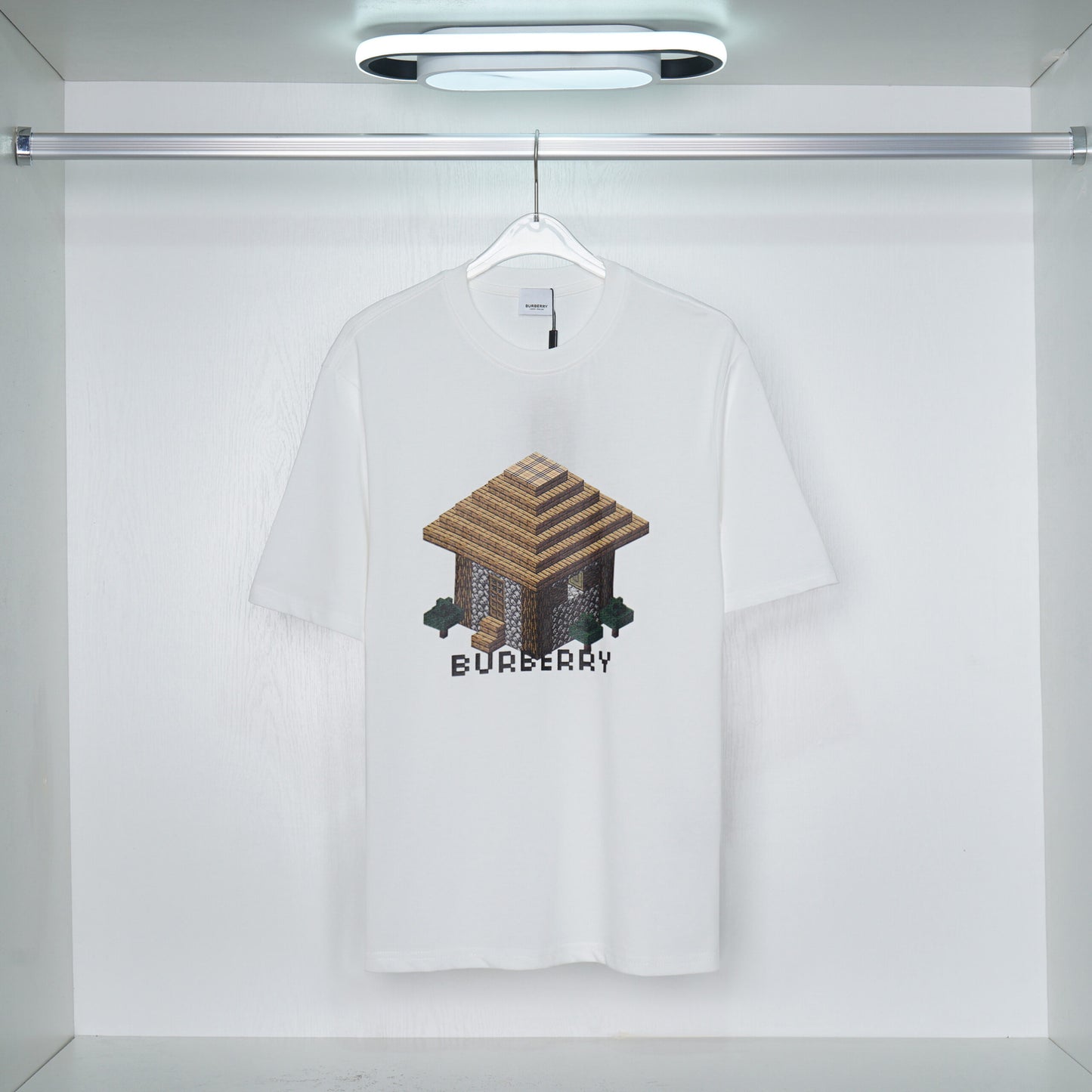 T shirt Burberry x Minecraft - Noir
