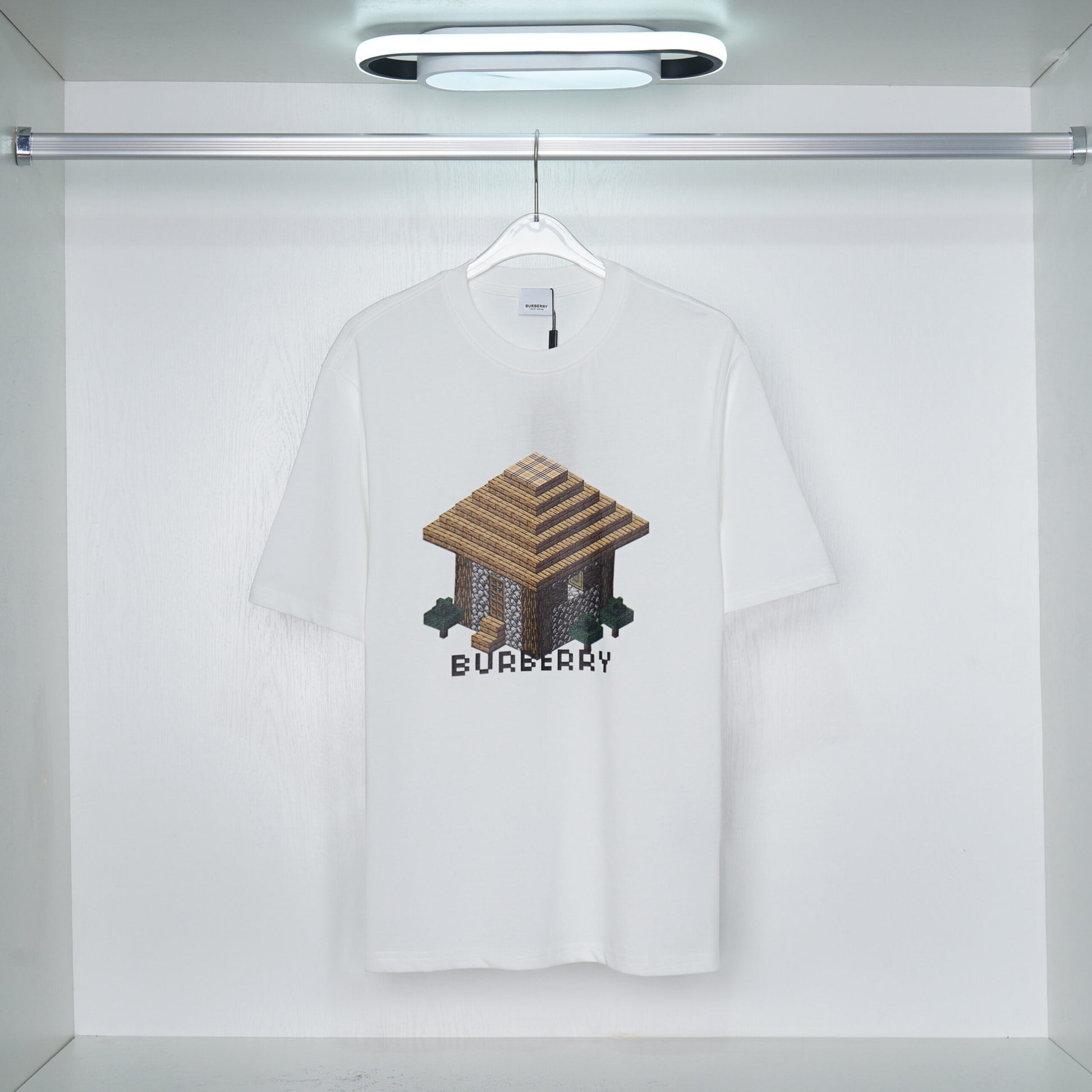 T shirt Burberry x Minecraft - Noir