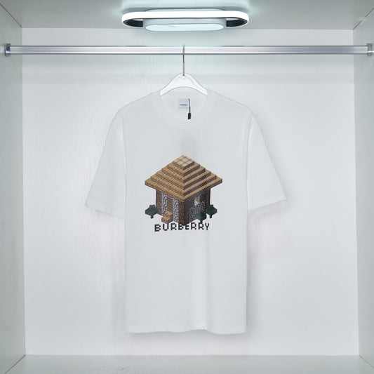 T shirt Burberry x Minecraft - Noir