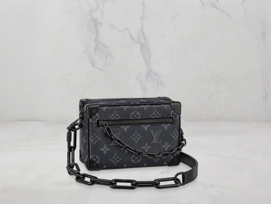 Louis Vuitton &#8211; MALLE MINI SOFT toile Monogram - Noir