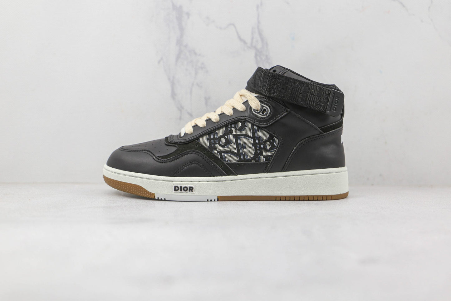 Sneaker Dior B27 Haute - Blanc/Noir