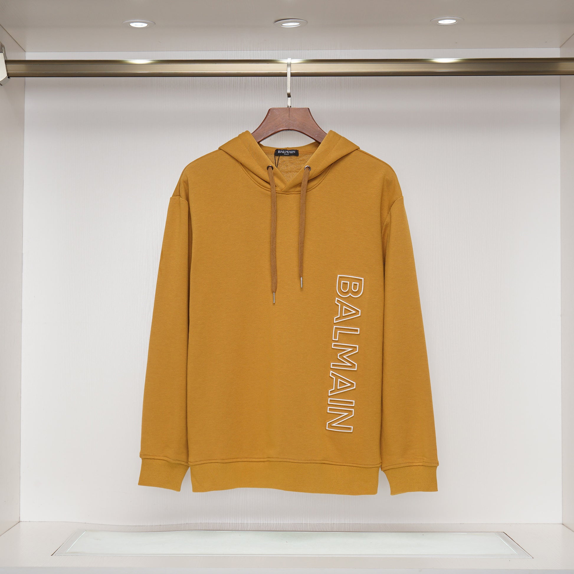 Pull à capuche Balmain - Jaune