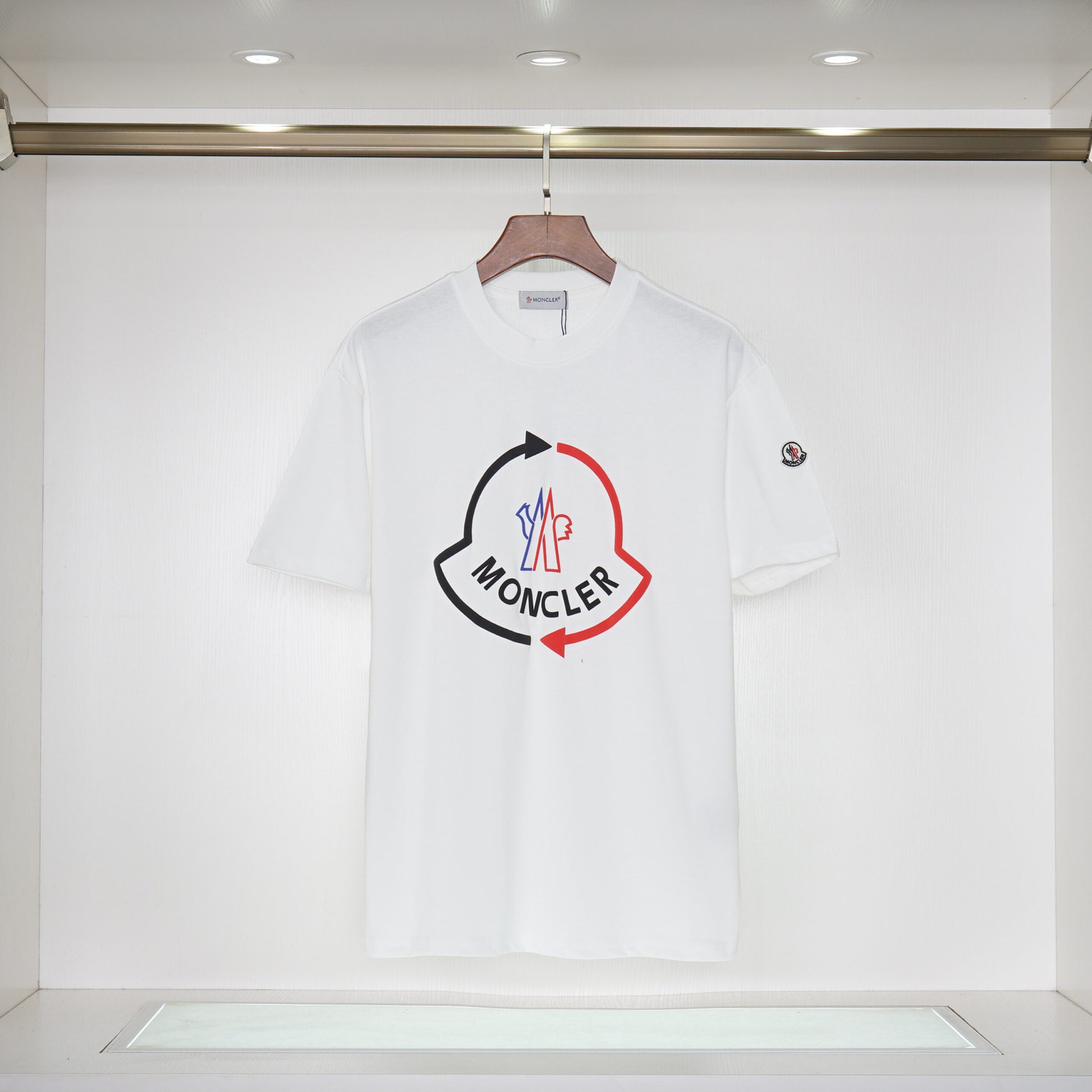 T shirt Moncler - Blanc