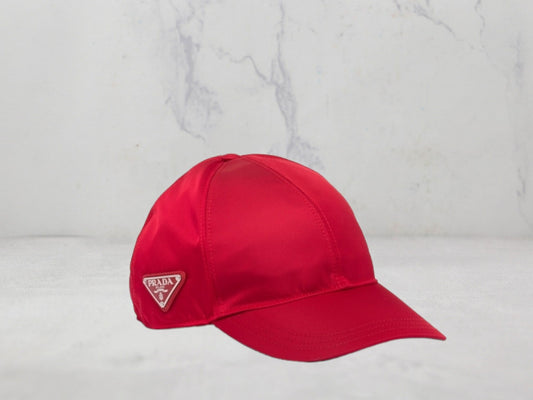Casquette Baseball Prada - Rouge