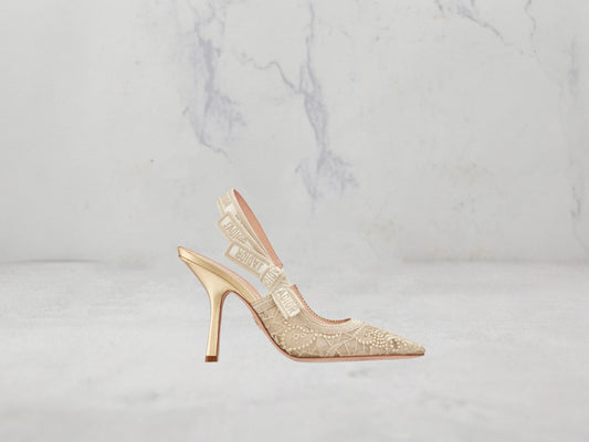 Dior Escarpin Slingback J&rsquo;adior - Beige