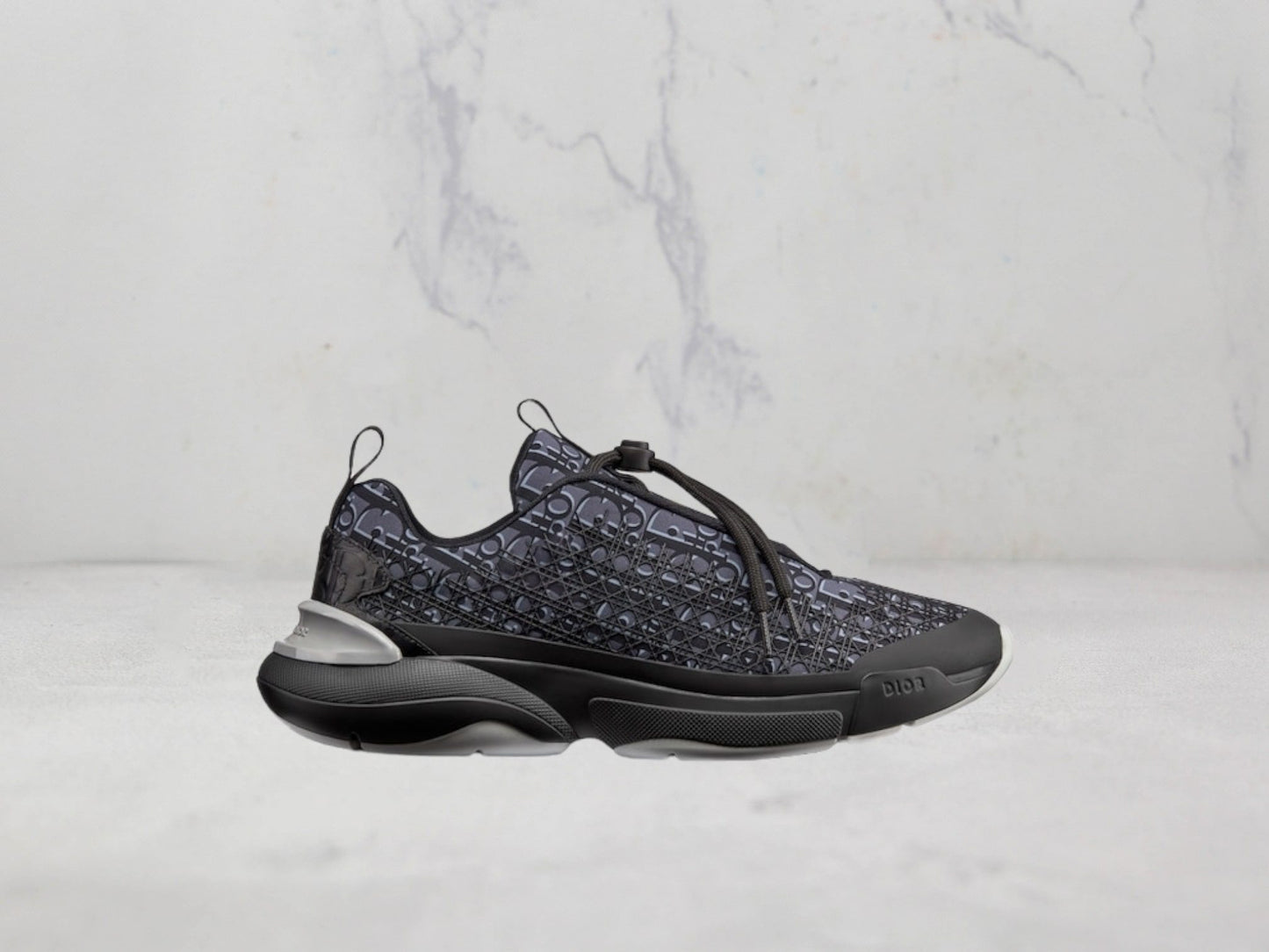 Sneaker Dior B24 Toile Oblique - Noir