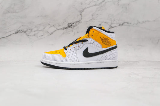 Air Jordan 1 Mid Laser Orange - 