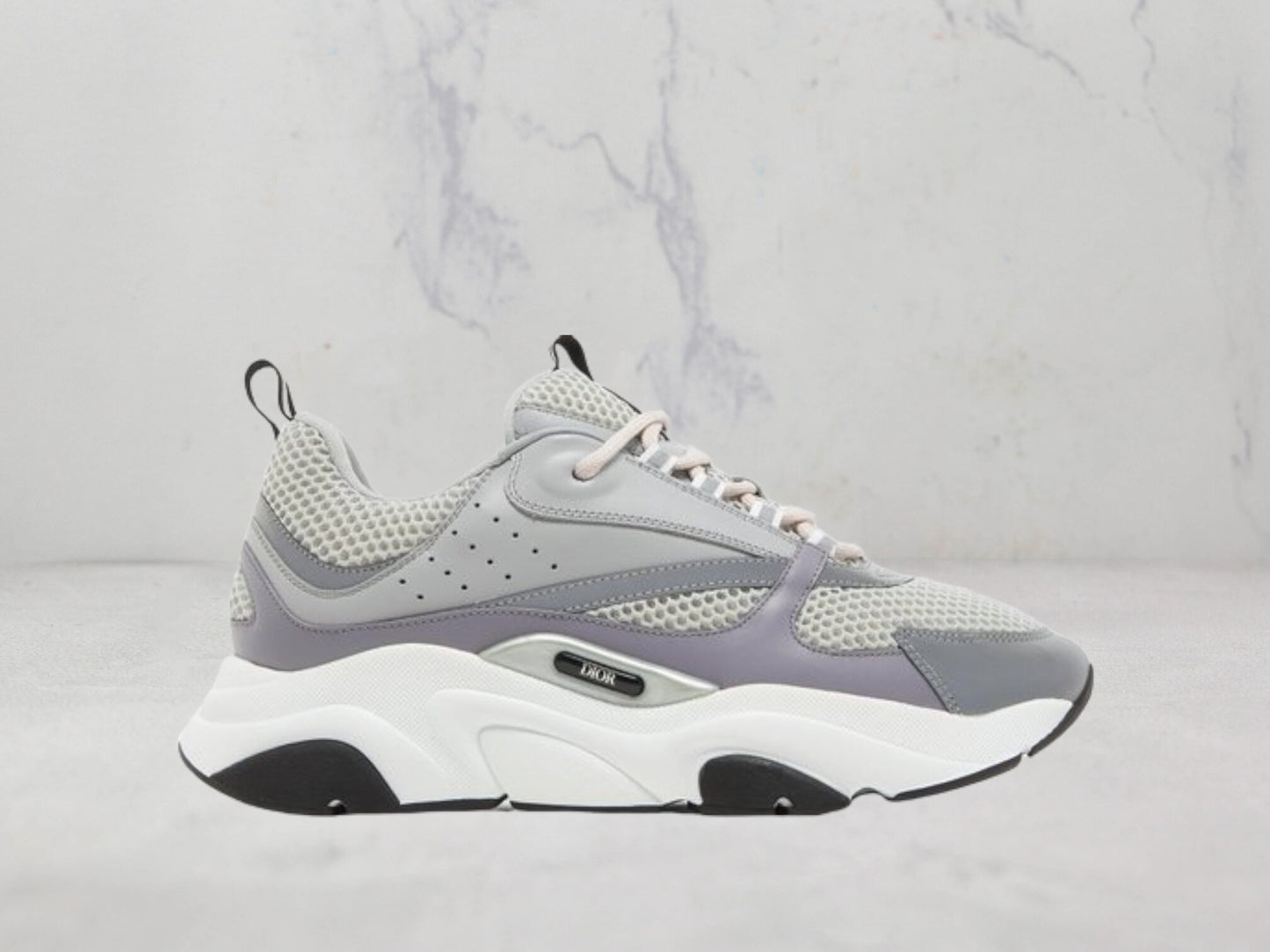Sneaker Dior B22 - Blanc / Gris