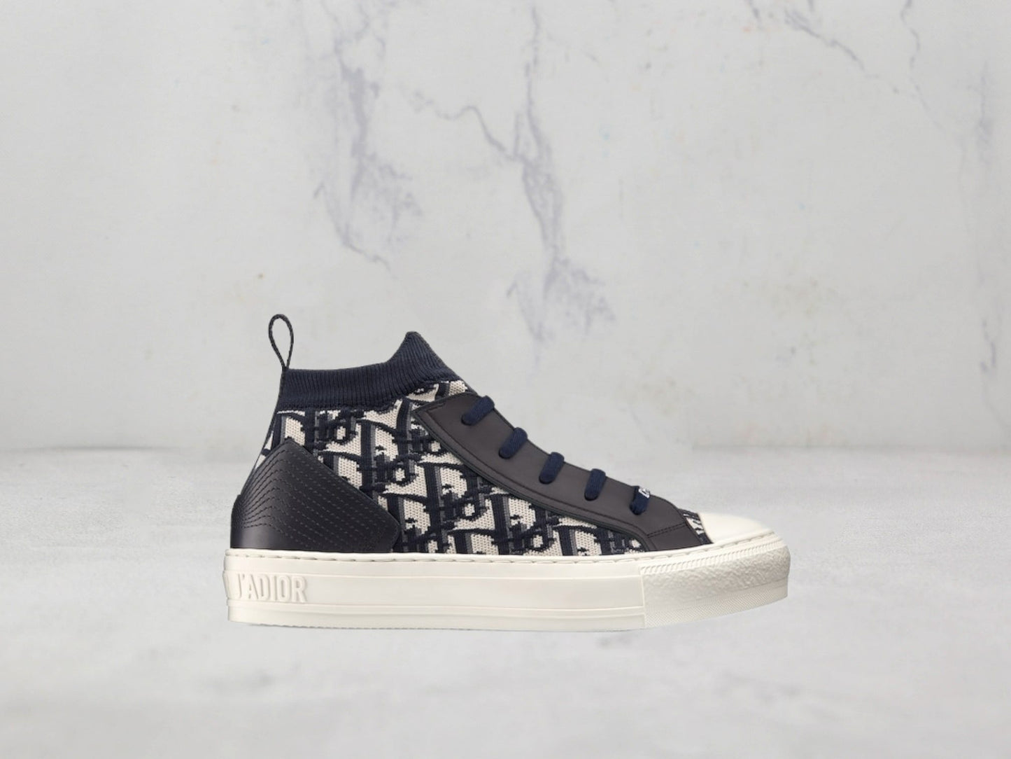Sneaker Dior WALK&rsquo;N&rsquo;DIOR Cannage - Bleu marine