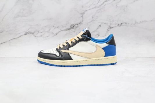 Air Jordan 1 Low Travis Scott - Noir / Bleu