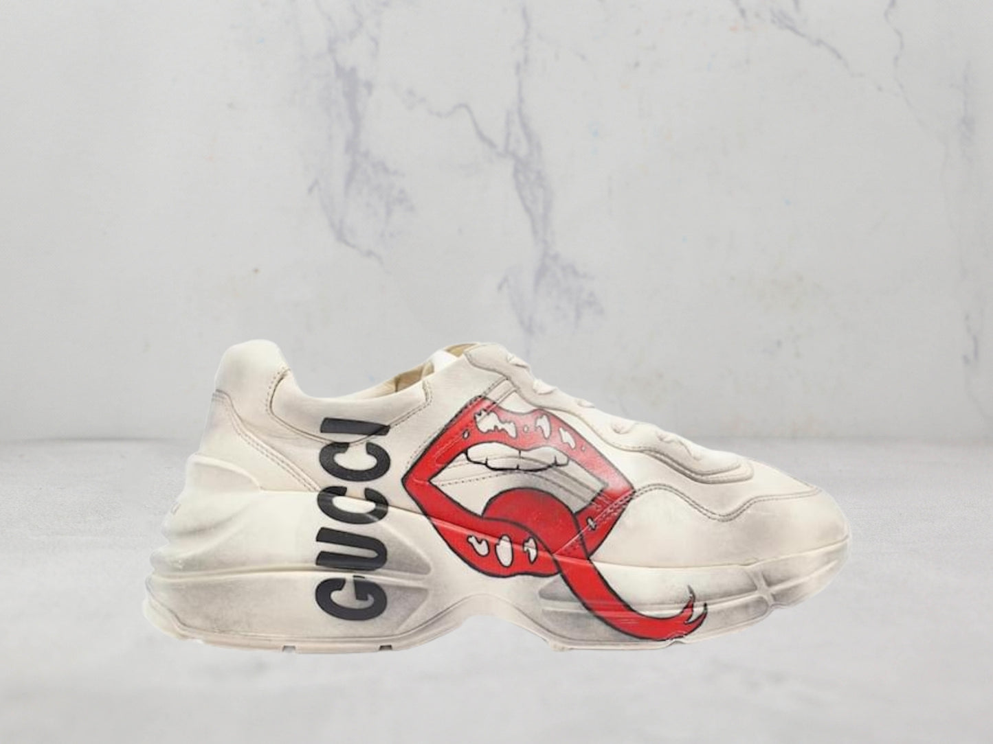 Gucci Basket Rhyton - Blanc / Rouge