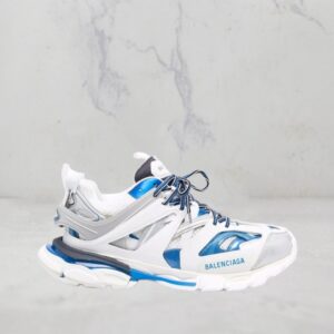 Balenciaga Track - Blanc / Bleu clair