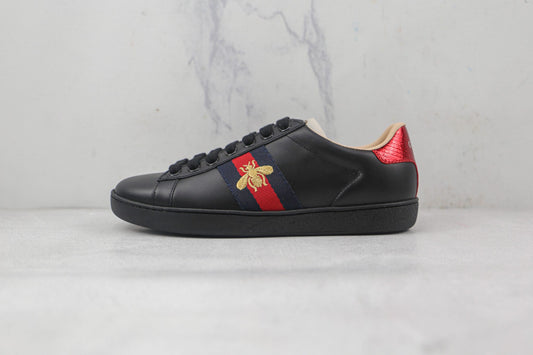 Gucci Basket Ace brodées - Noir