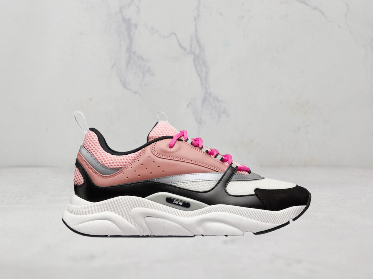Sneaker Dior B22 - Noir / Blanc / Rose