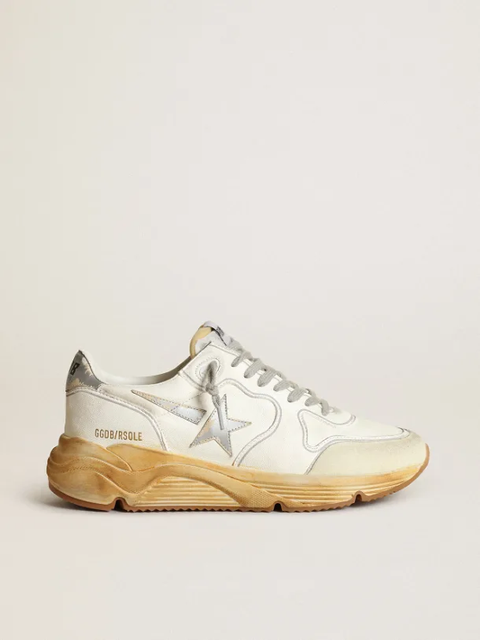 Golden Goose Running Sole - Blanc / Jaune