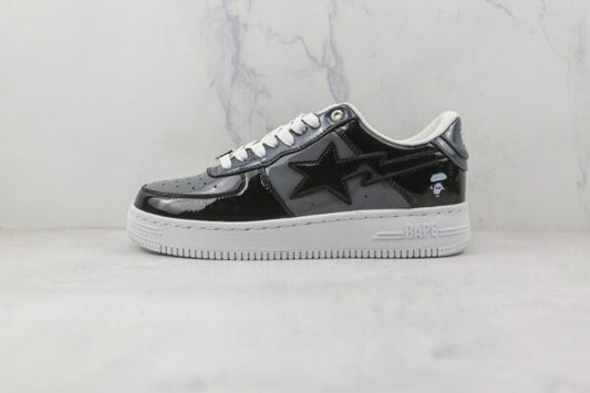 Bape A Bathing ape sta low - Blanc/Noir
