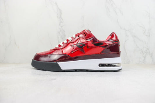 Bape A Bathing Ape Bape Road Sta - Blanc / Rouge