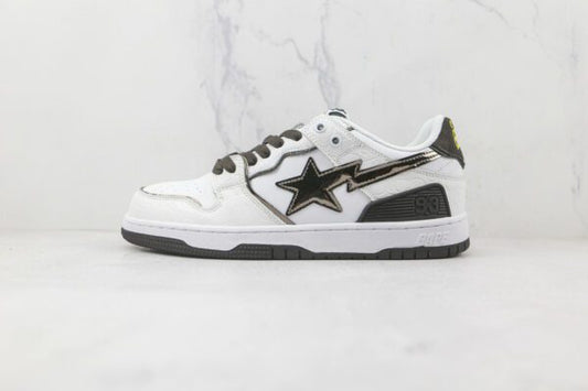 Bape A Bathing ape sk8 sta - Blanc/Noir