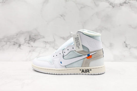 Nike Air Jordan 1 Retro High Off-White University - Blanc