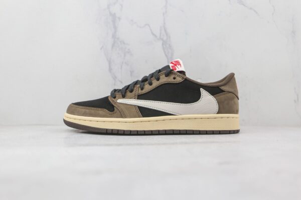 Air Jordan 1 Low Travis Scott - Noir / marron
