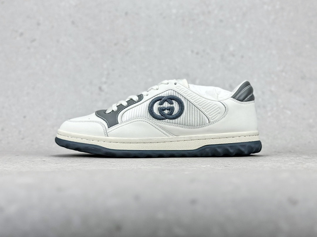 Gucci Basket Mac80 - Blanc / Gris