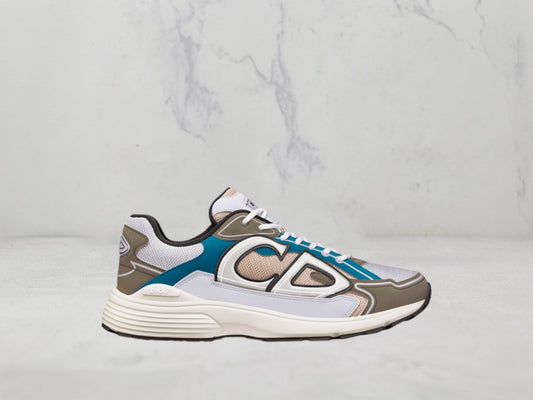 Dior Sneaker B30 - Bleu cyan / marron
