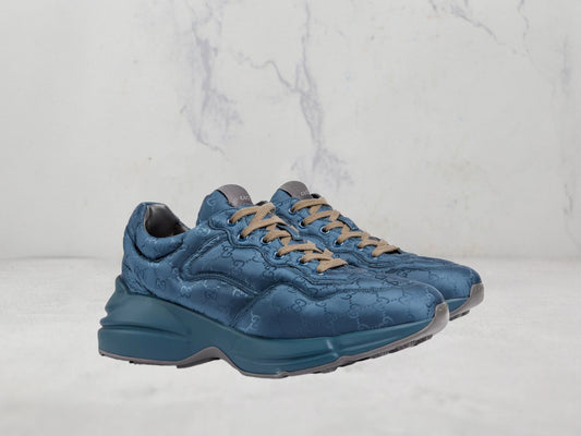 Gucci Basket Rhyton toile Original - Bleu